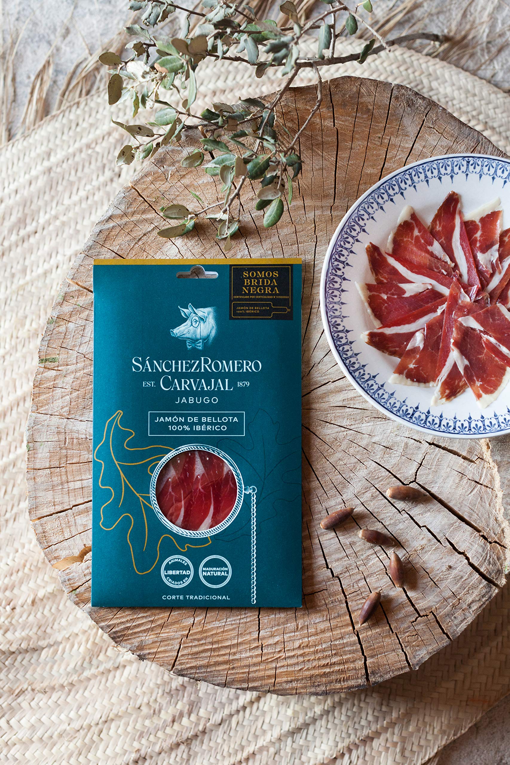Sánchez Romero Carvajal Jamón Ibérico Loncheado 70g