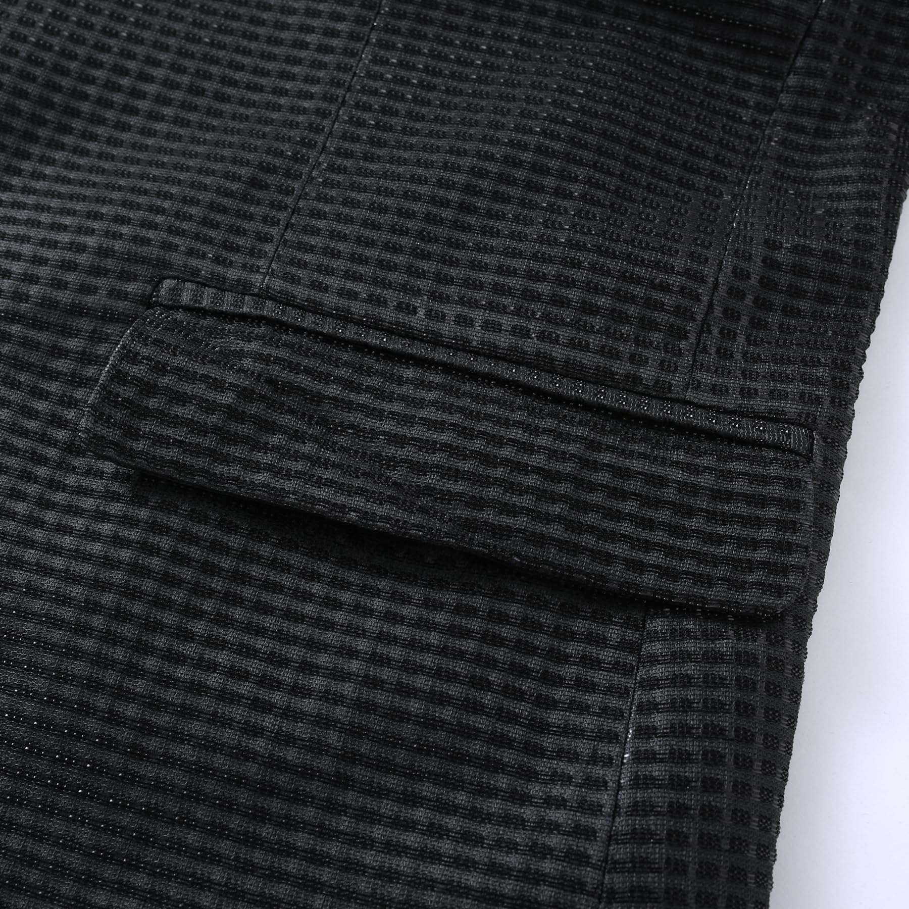 YFFUSHI Blazer Uomo Smoking Elegante Lucido con Colletto a Sciarpa Slim Fit per Cerimonie Matrimoni Gala