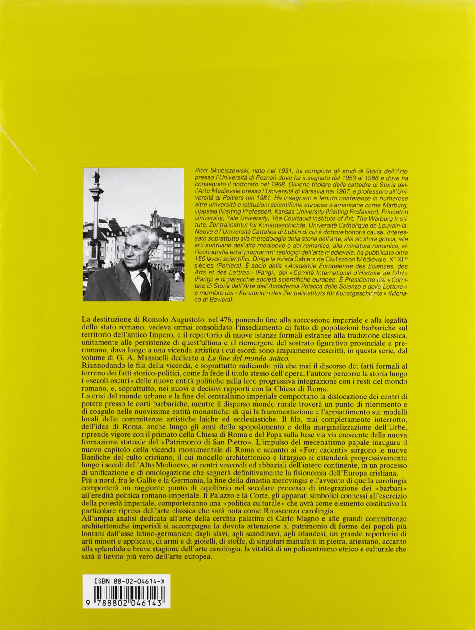 L'arte Europea dal VI al IX secolo