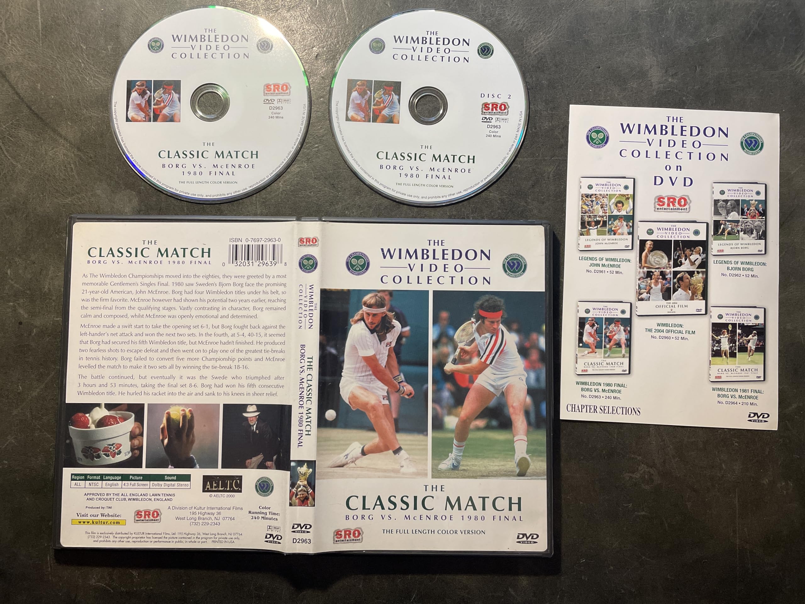The Wimbledon Collection - The Classic Match - Borg vs. McEnroe 1980 Final