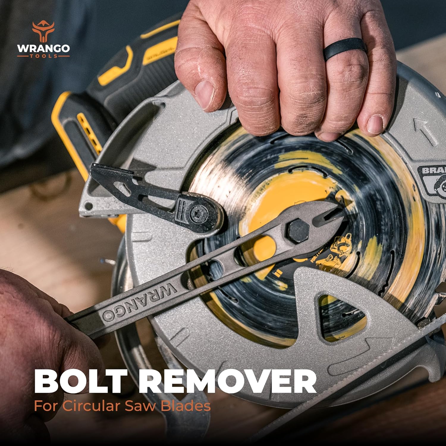 Wrango Tools 9.5" Titanium Nail Puller Cats Paw Pry Bar - 45% Lighter Than Steel - Side Nail Puller - 13mm Bolt Remover - Tools for Home Improvement, Construction & Demolition