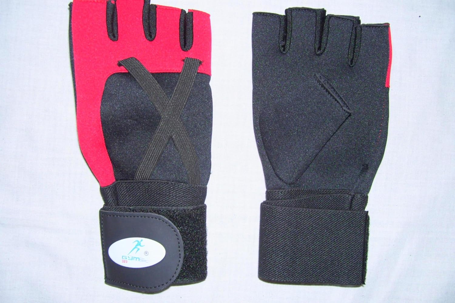 Gym323 Wrist Wrap Lifting Gloves. Sizesmall Exercise