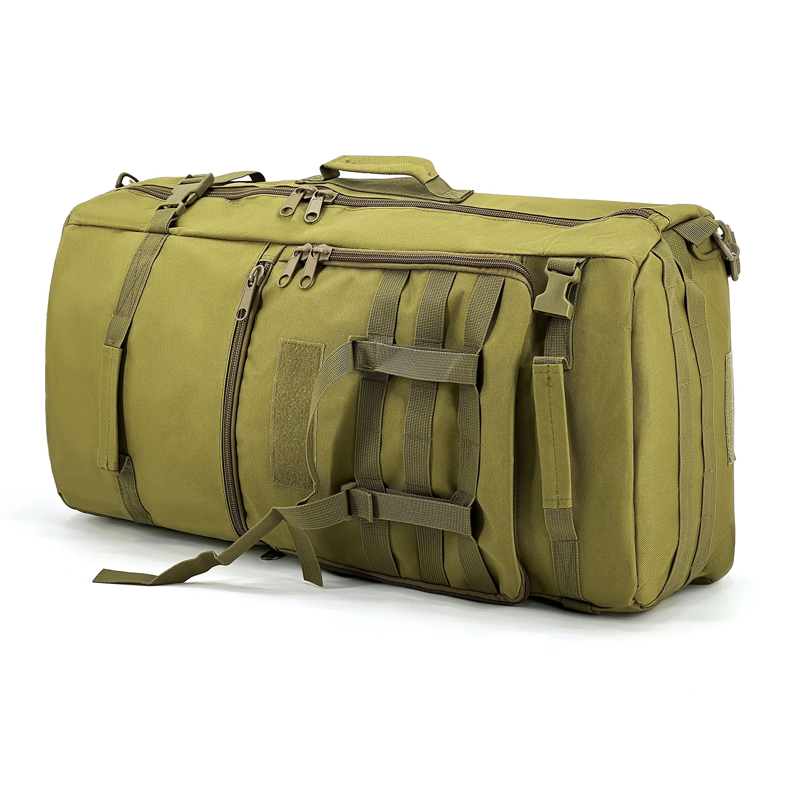 Alephnull Zaino tattico da campeggio, 60 l, con copertura antipioggia