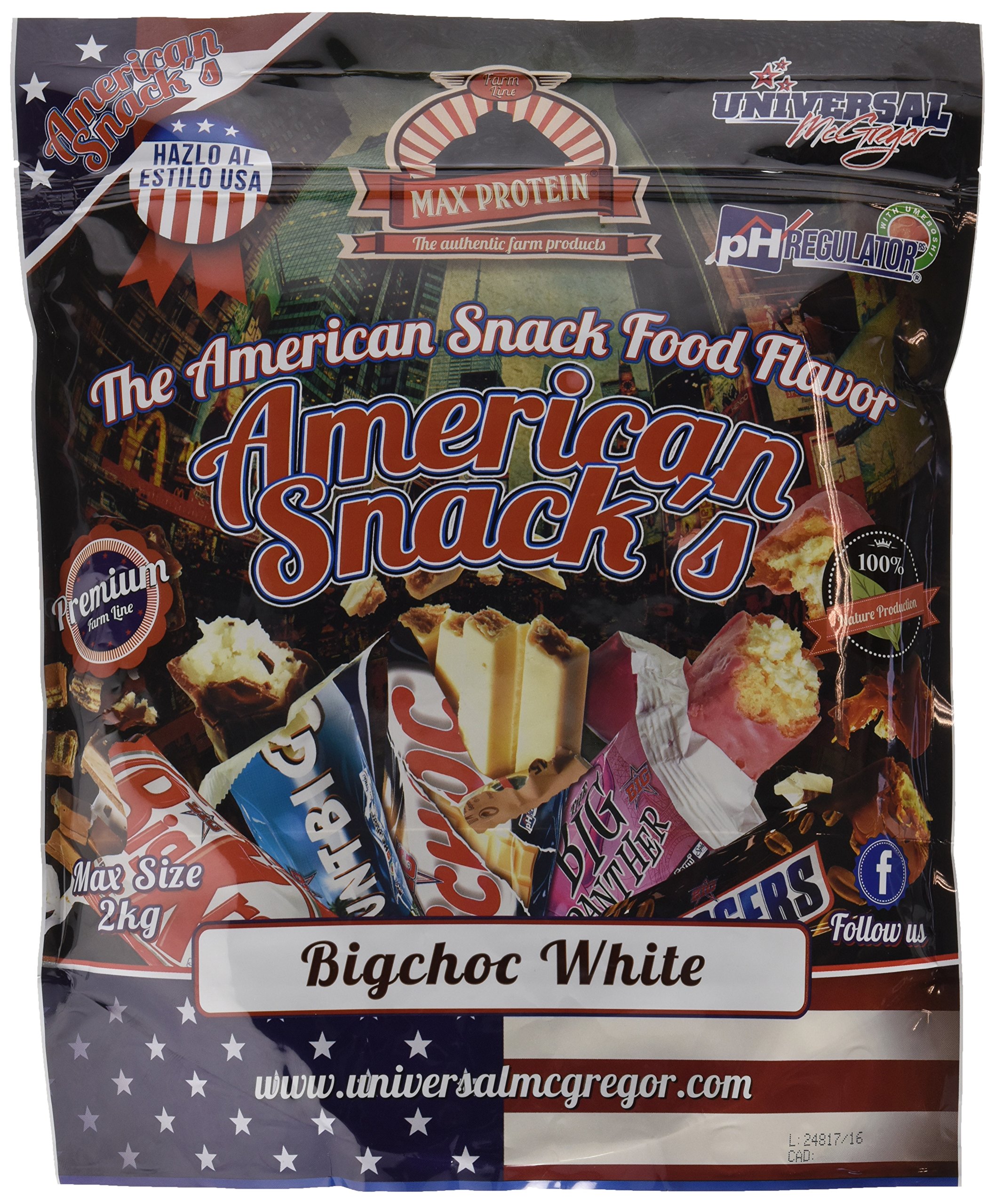 Max Protein American Snacks Harina Avena con Sabores - 1500 gr