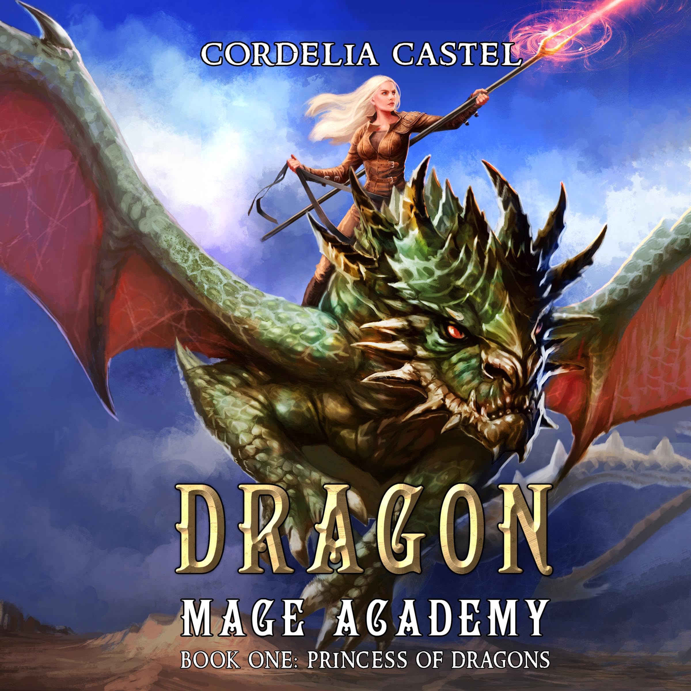 Cover art for Dragon Mage Academy: Princess of Dragons