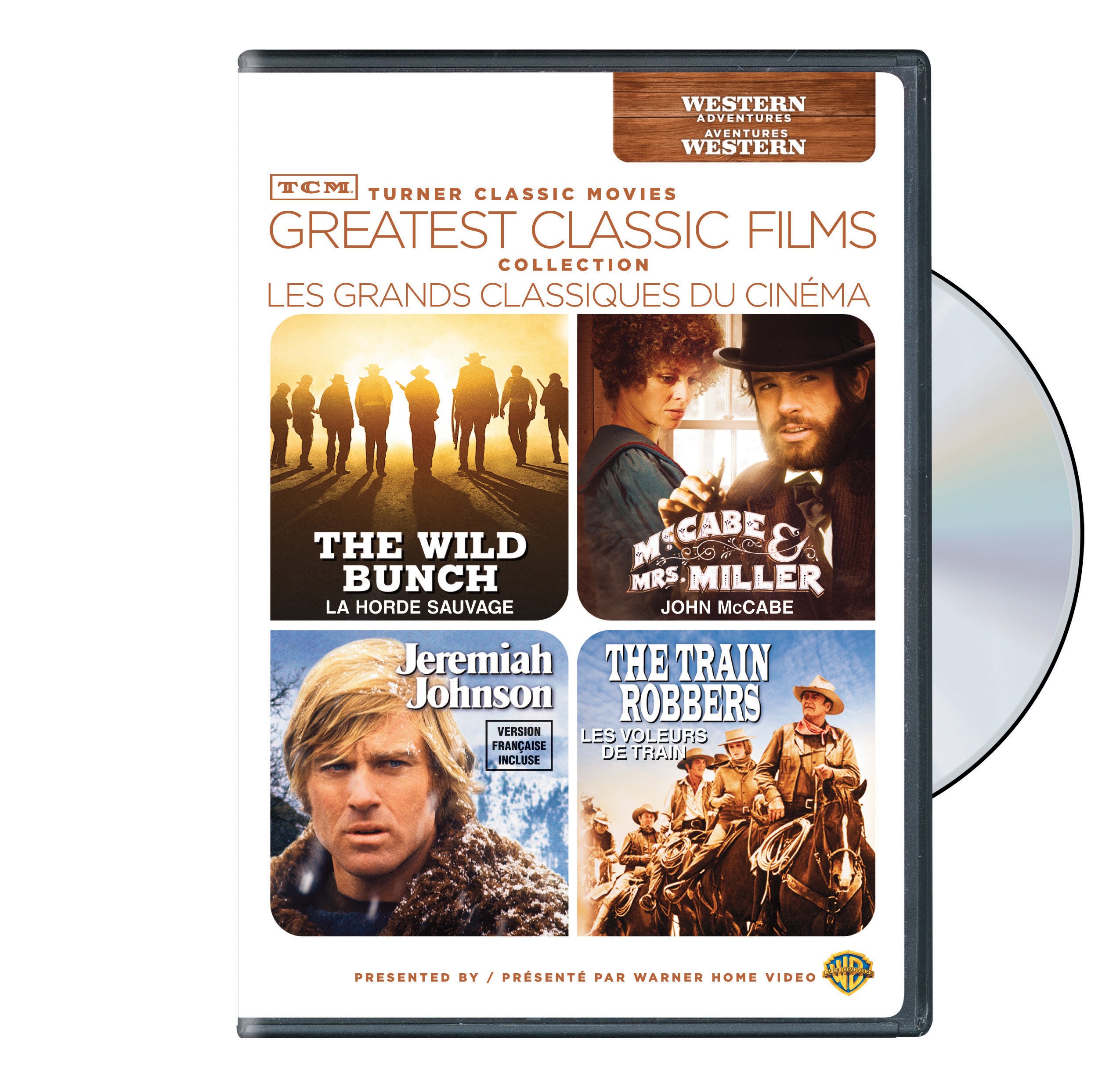 TCM Greatest Classic Films: Western Adventures (4FE) [DVD]