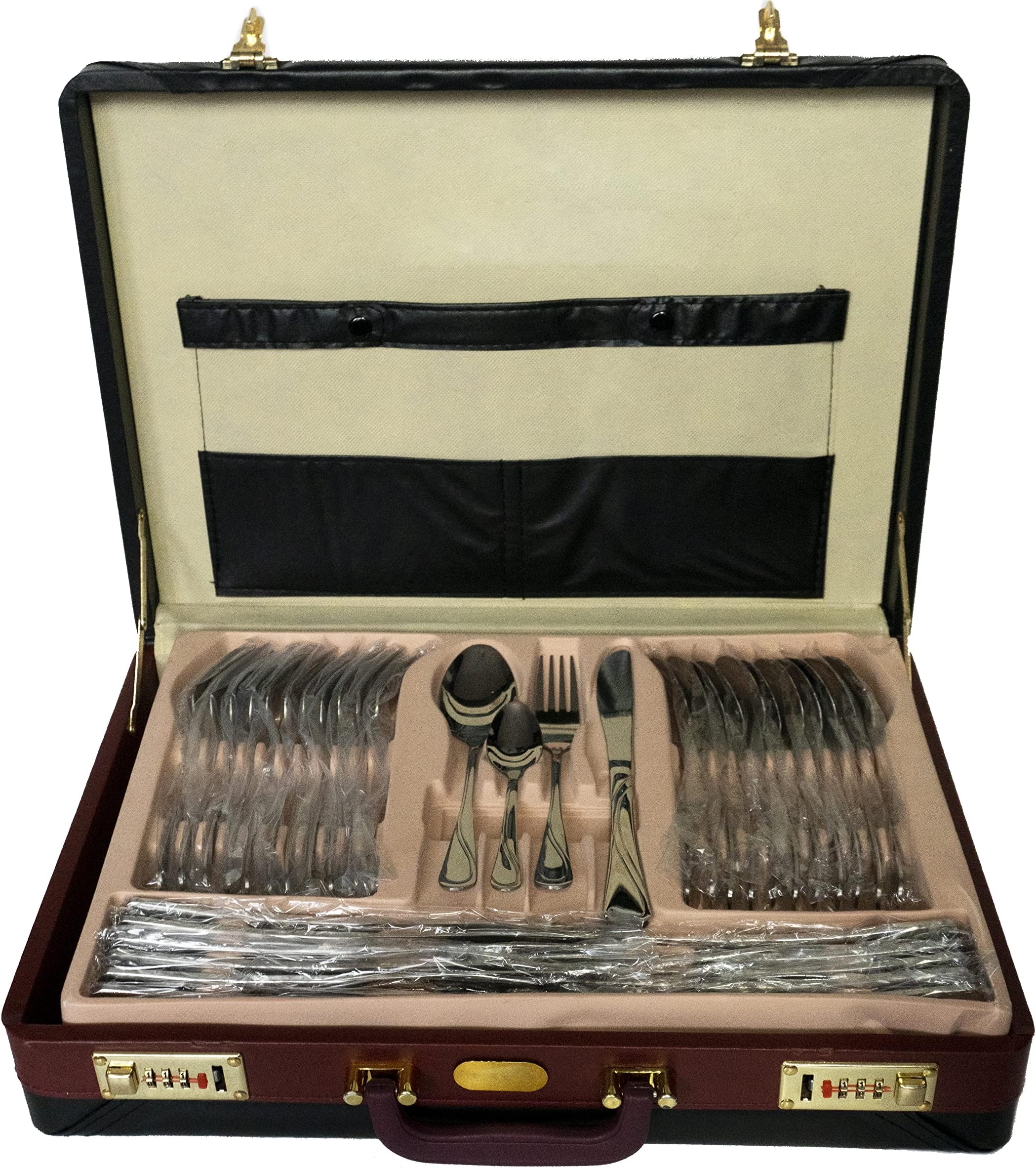 Ménagère Ancienne 37 Pièces – Couverts Argentés Dans Son Coffret