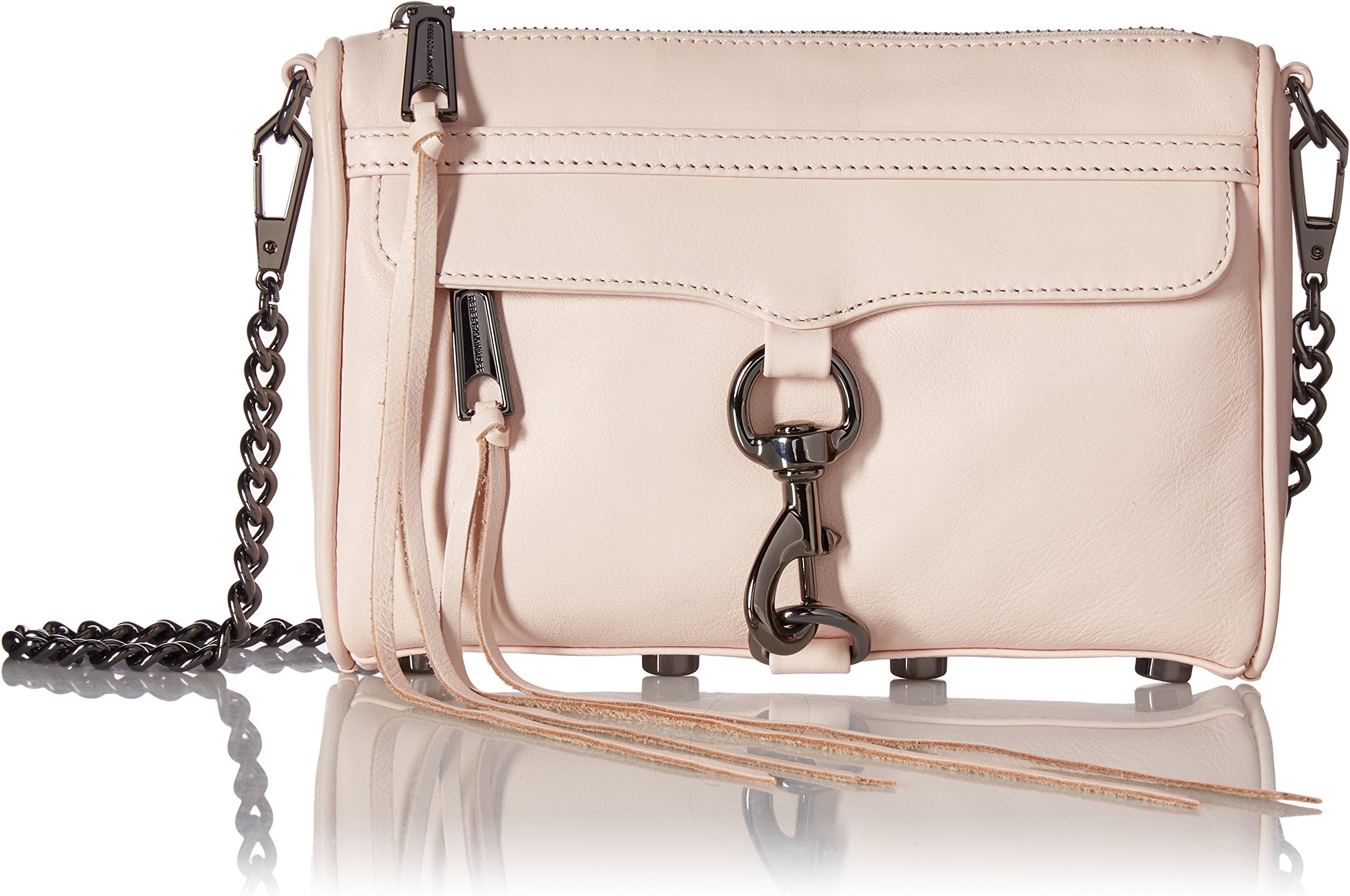 Rebecca Minkoff Women's Mini Mac Cross Body Handbag, Medium
