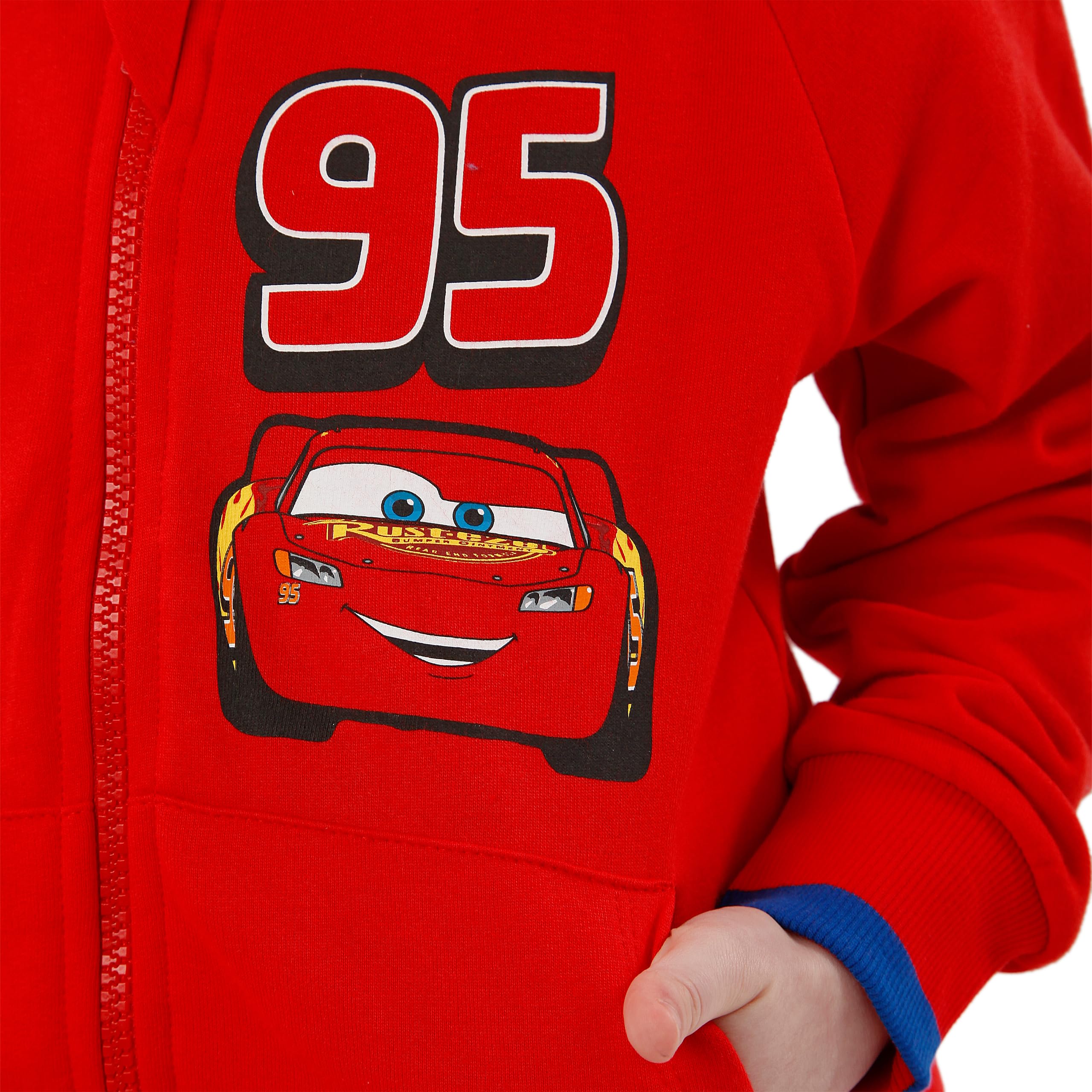 Disney Sweat à Capuche Cars | Vêtements Lightning McQueen Sweat pour Enfants