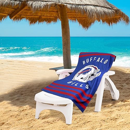 Vista 32 de NORTHWEST NFL State Line - Toalla de playa, 30 x 60, Green Bay Packers