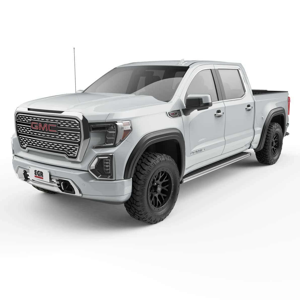 EGR 751794 Rugged Look Fender Flare Full Set, Compatible With Select GMC Sierra Models