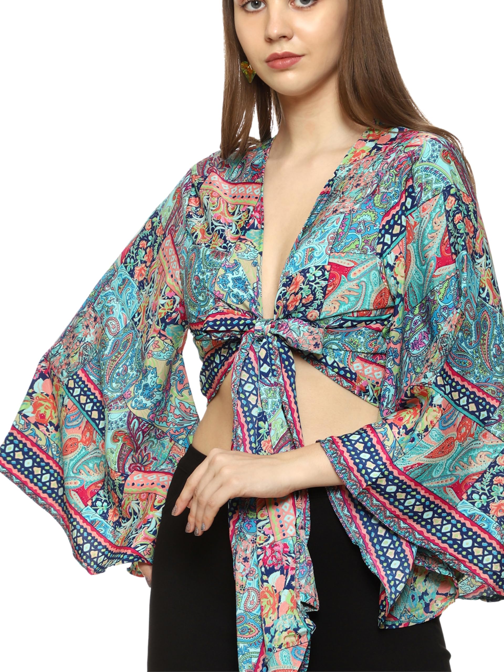 KE Kanha Exports top for Women Stylish Western | wrap Tops for Woman | Perfect on Jeans Tops for Woman | Summer top | Beach Outfits Dress for Women Stylish