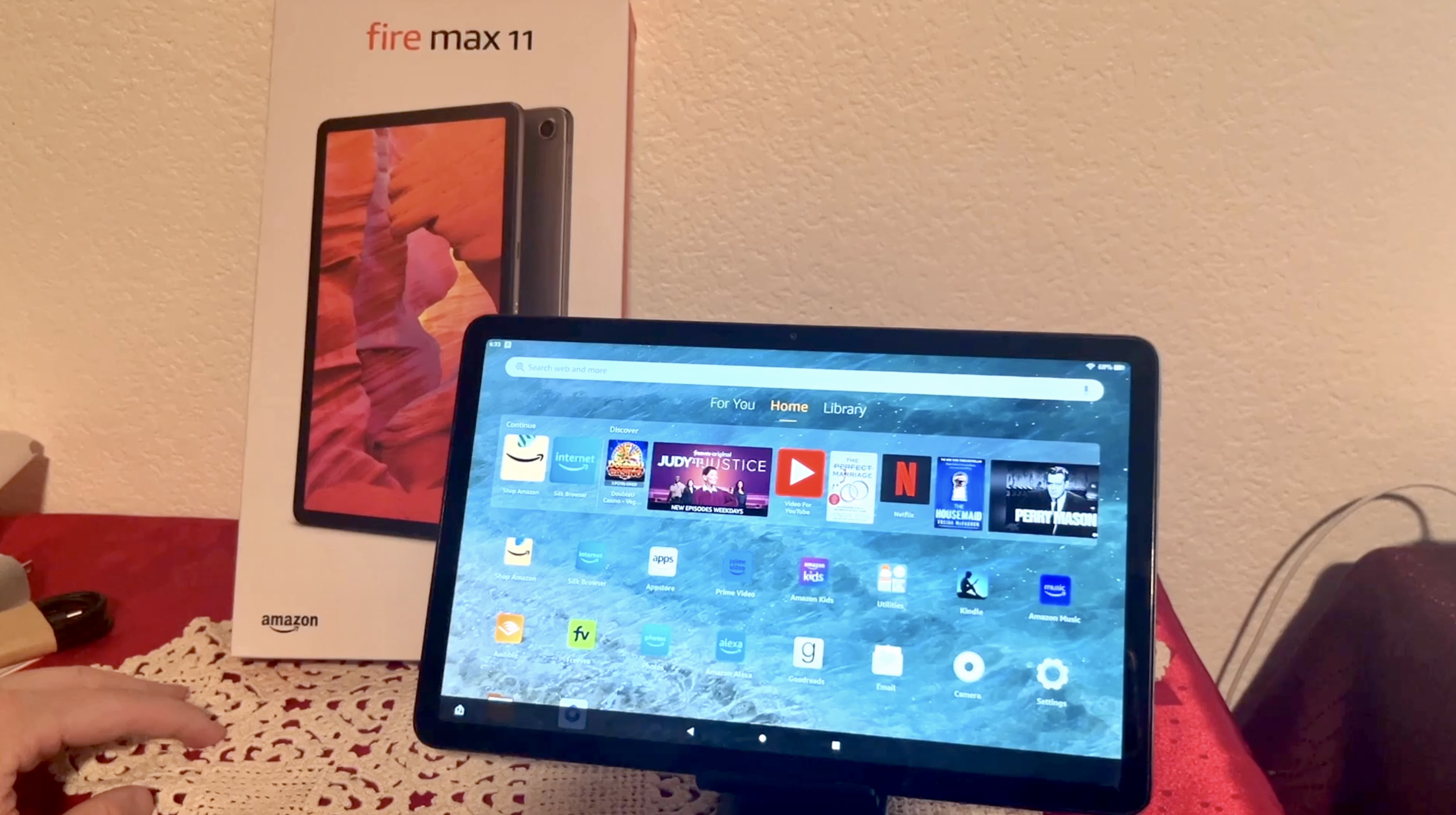 Watch Amazon Fire Max 11 Tablet Unboxing and Full Overview on