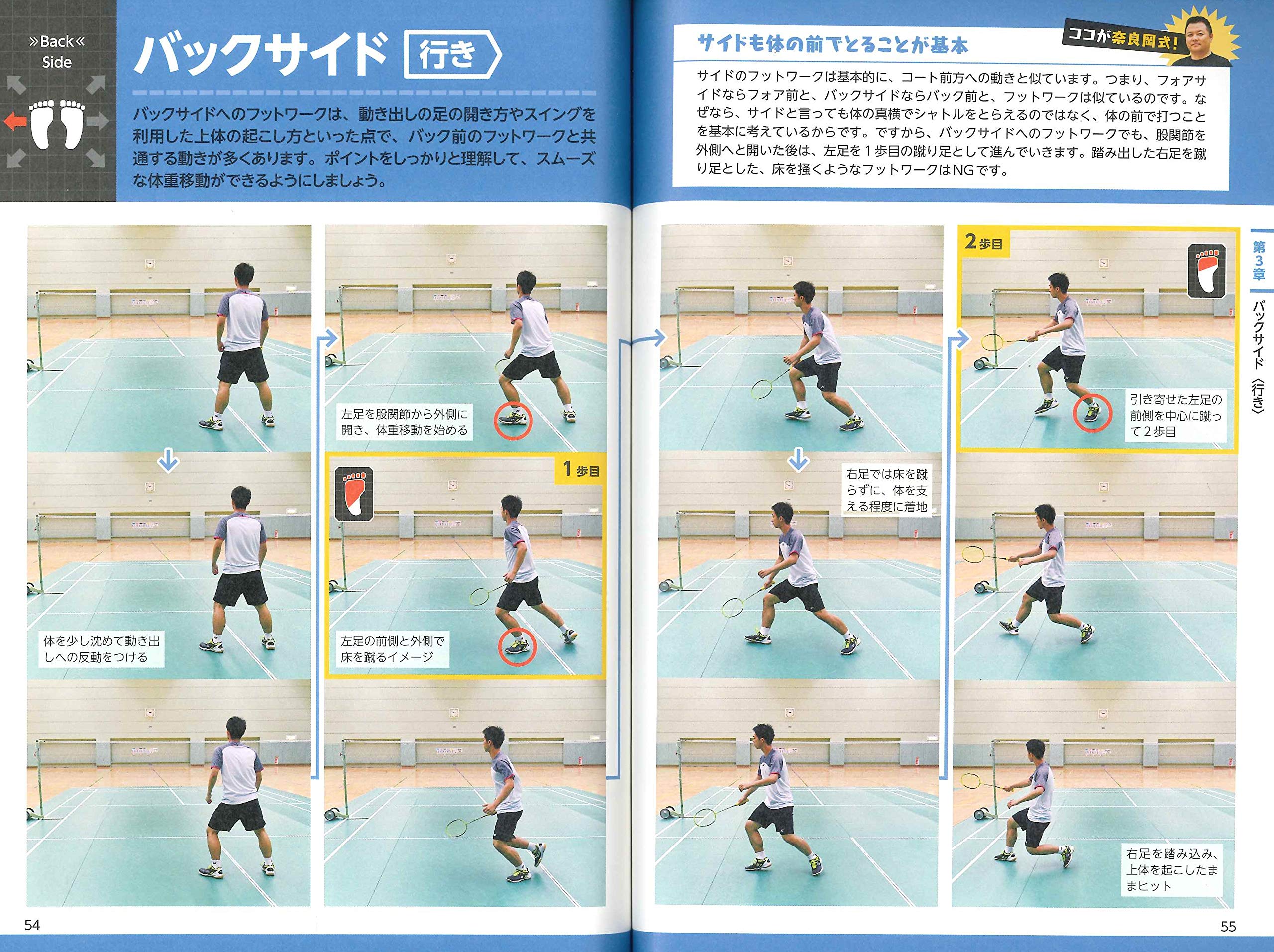 バドミントン フットワーク レボリューション Dvd付き Dvd Book 奈良岡 浩 配送料無料