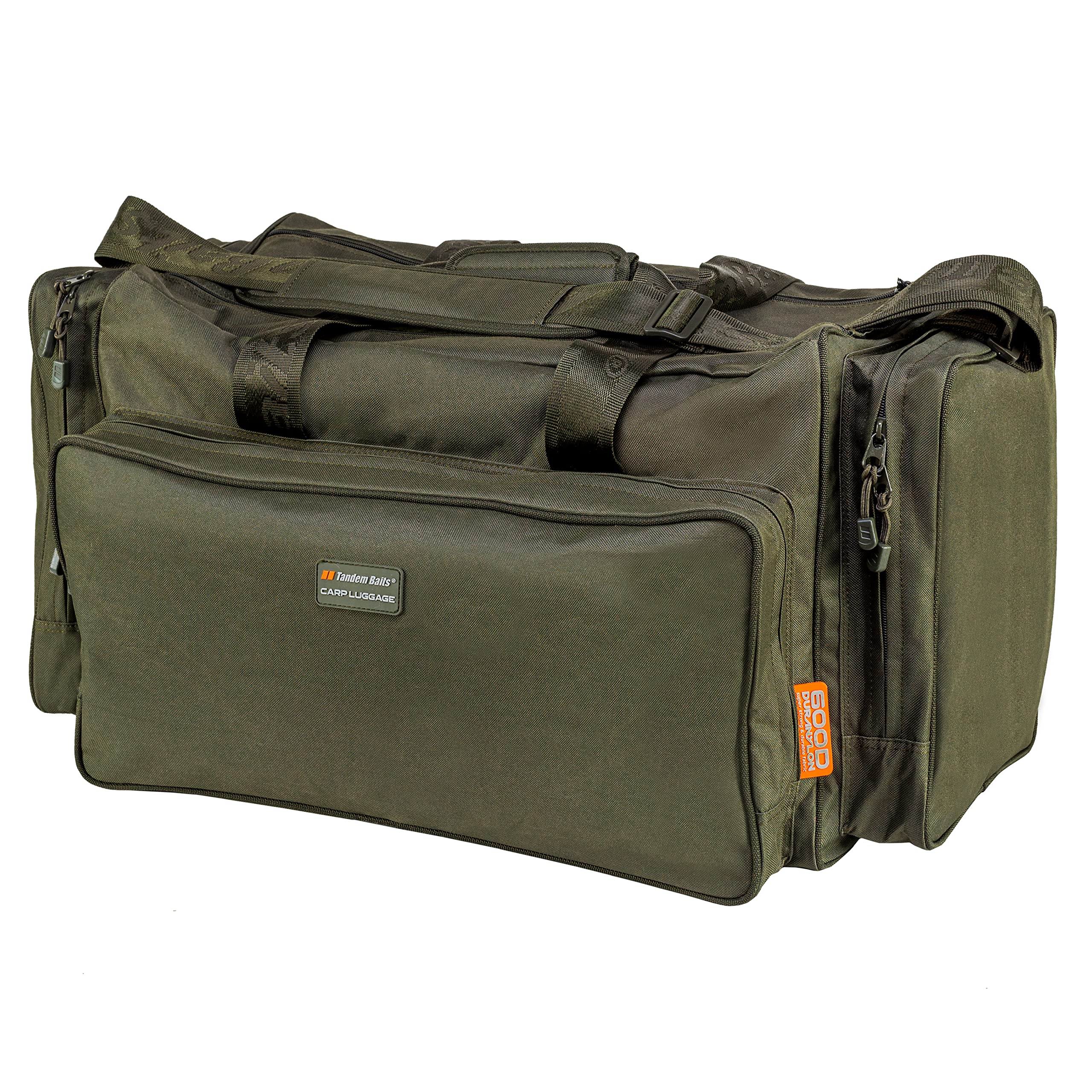 Tandem Baits Enforcer Mittelgroße Angeltasche wasserdichte Tasche Karpfenzubehör-Angelkoffer, Angelzubehör Umhängetasche, Wasserfeste Tasche aus Duranylon für Bissanzeiger Boilies Köder