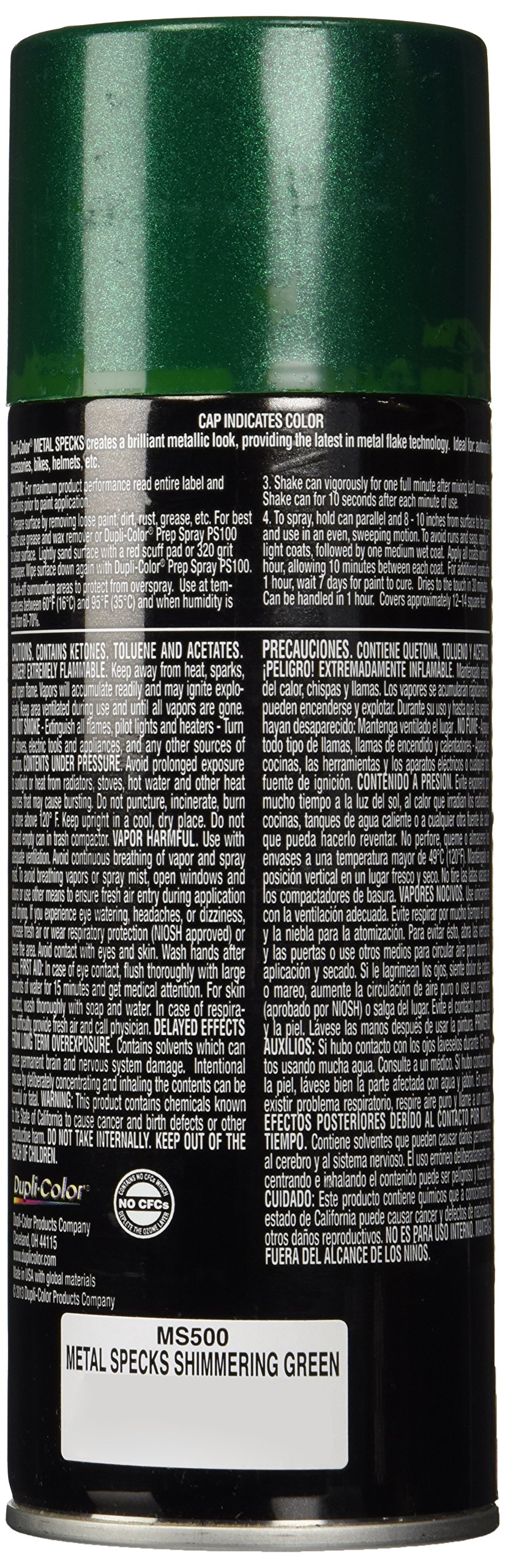 dupli color metal specks green