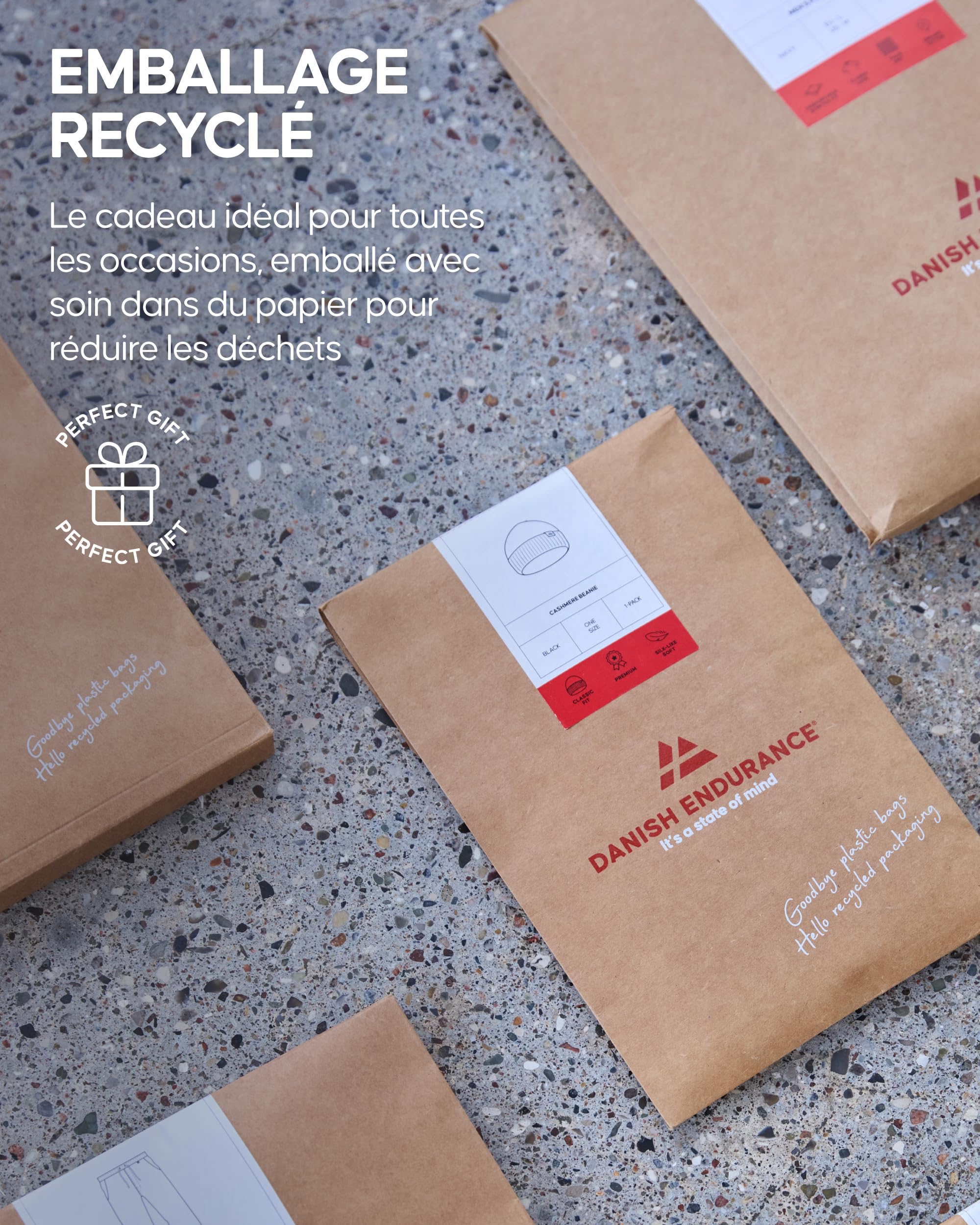 DANISH ENDURANCE Chaussettes Boutonnées en Laine Mérinos, Lot de 3 ou 5 | Chaussettes en Laine Mérinos avec Système de Paires Boutonnées, Anti-Odeurs, pour le Quotidien et le Bureau, Unisexe