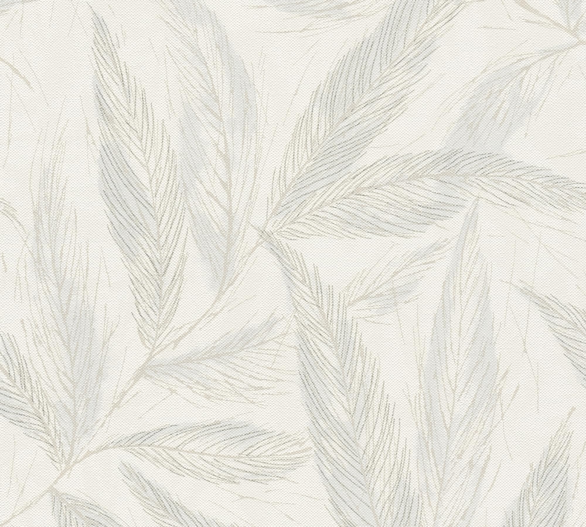 Papel pintado no tejido floral lavable y texturizado para decoración de interiores moderna