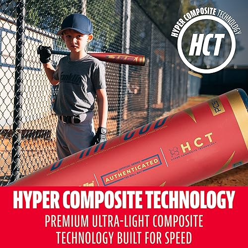 Miniatura 15 de Franklin Sports Bate de teeball para niños, veneno + aluminio Barracuda + compuesto, certificado de béisbol de Estados Unidos para niños + niñas