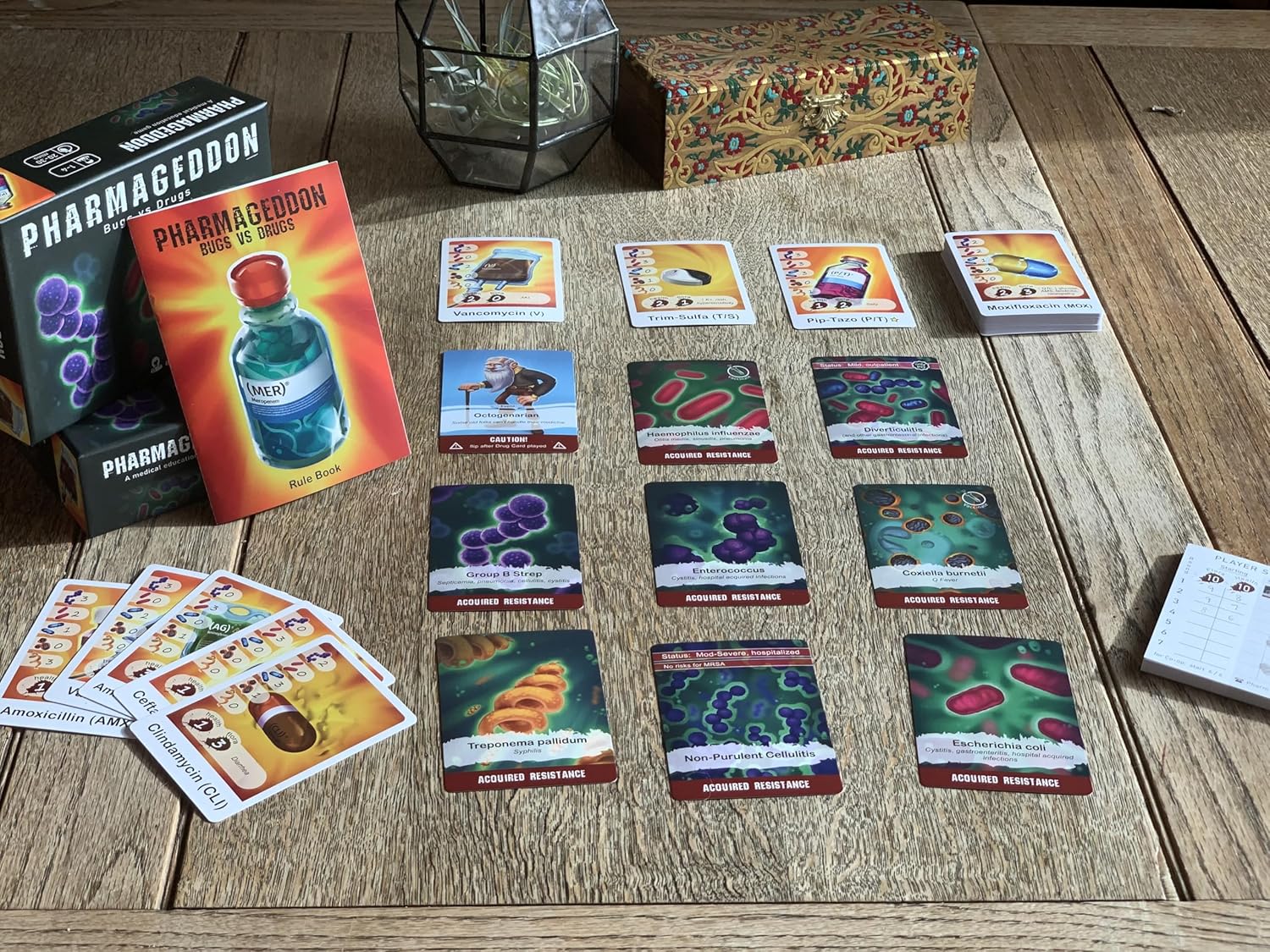 Pharmageddon: Bugs vs Drugs, A Medical Education Game