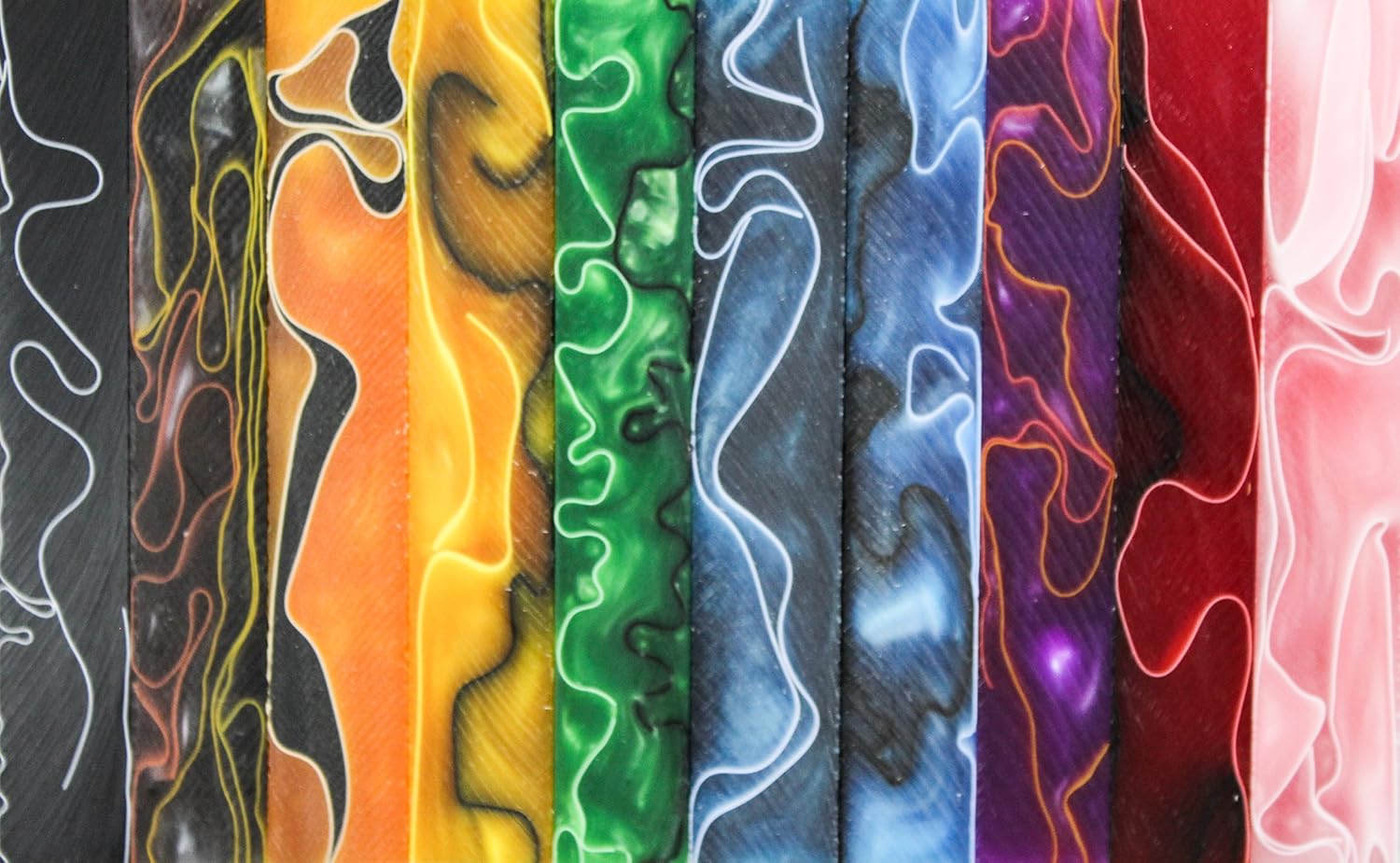 Acrylic Pen Blanks (10-Pack) (Mix 1)