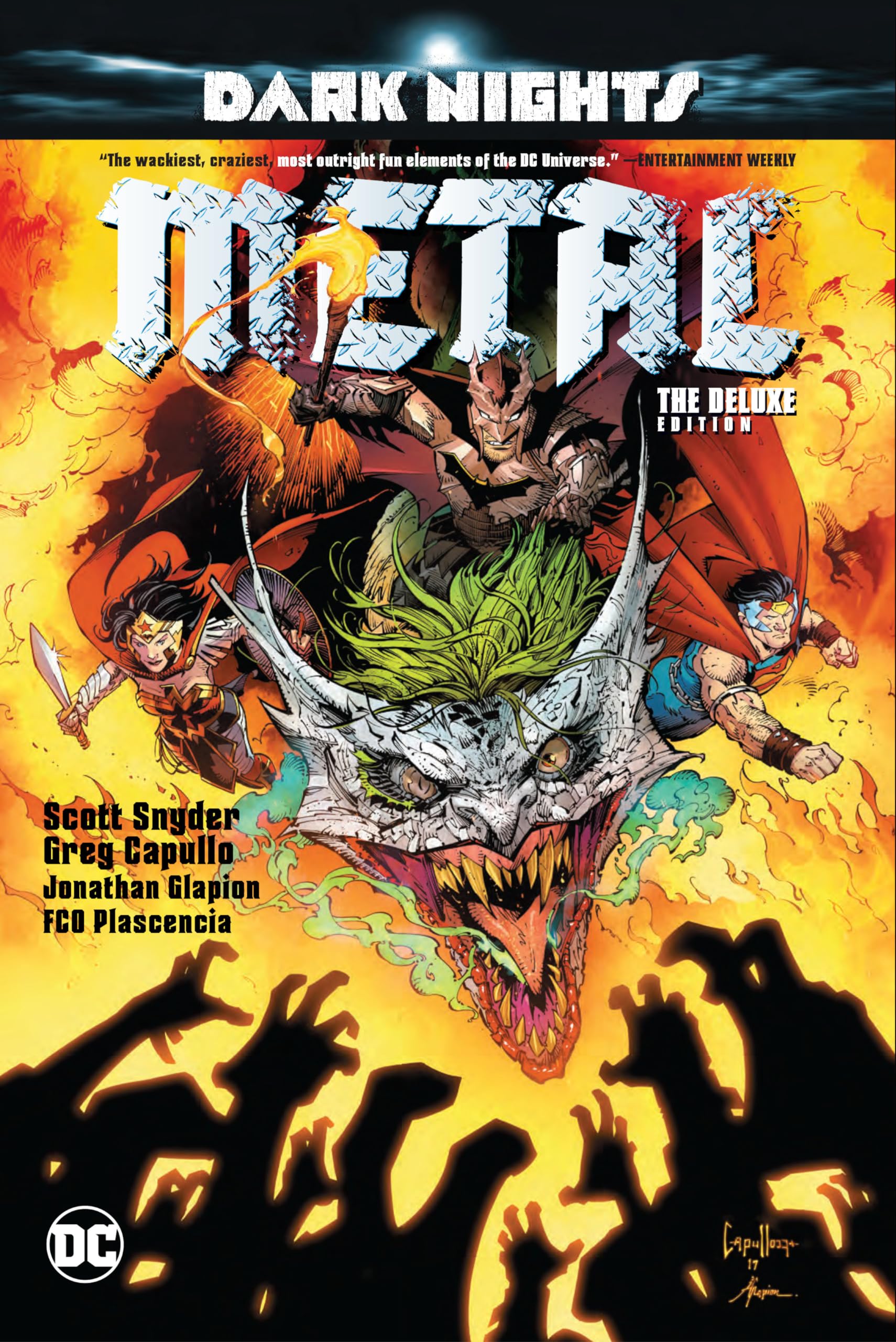Dark Nights Metal: Deluxe Edition : Scott Snyder: Amazon.com.tr: Kitap
