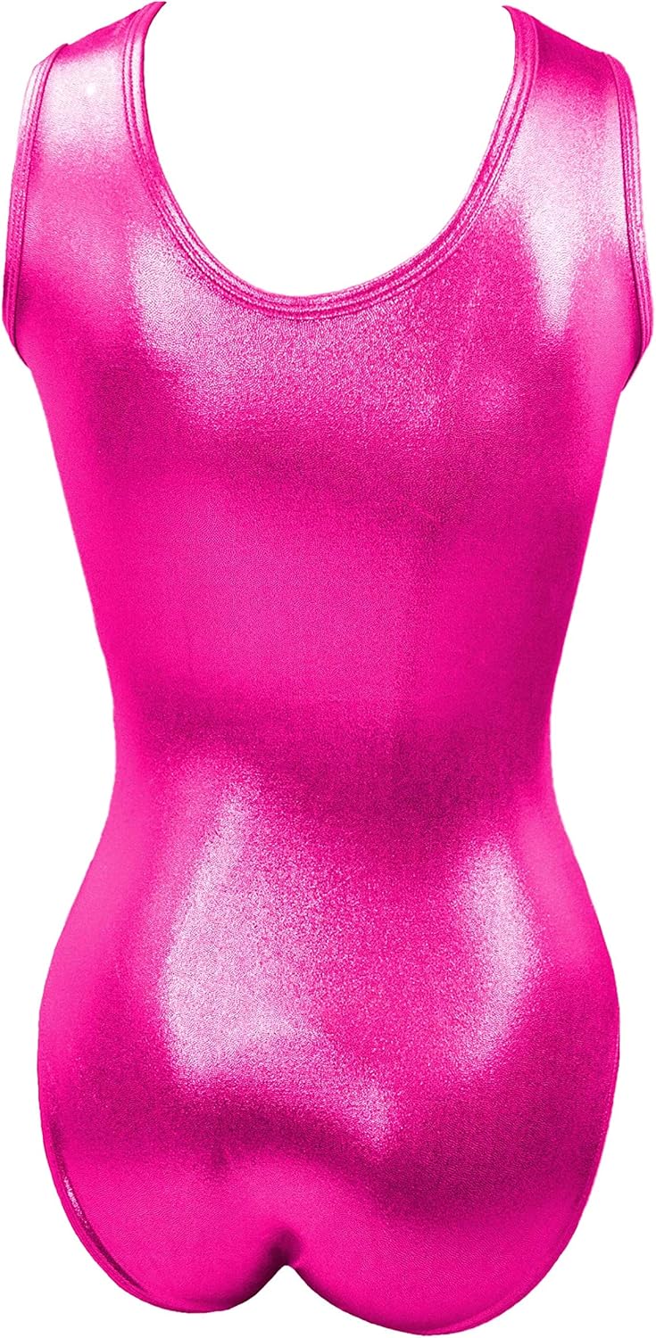 Sookie Active Metallic Sheen Classic Tank Leotard USA MADE (ADULT) - Image 4