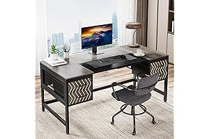 Tribesigns Home Office Desk with Drawers: The Perfect Fusion of Functionality and Style