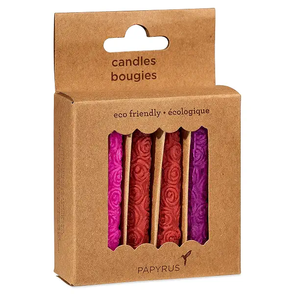 Papyrus Birthday Candles, Roses (12-Count) 2