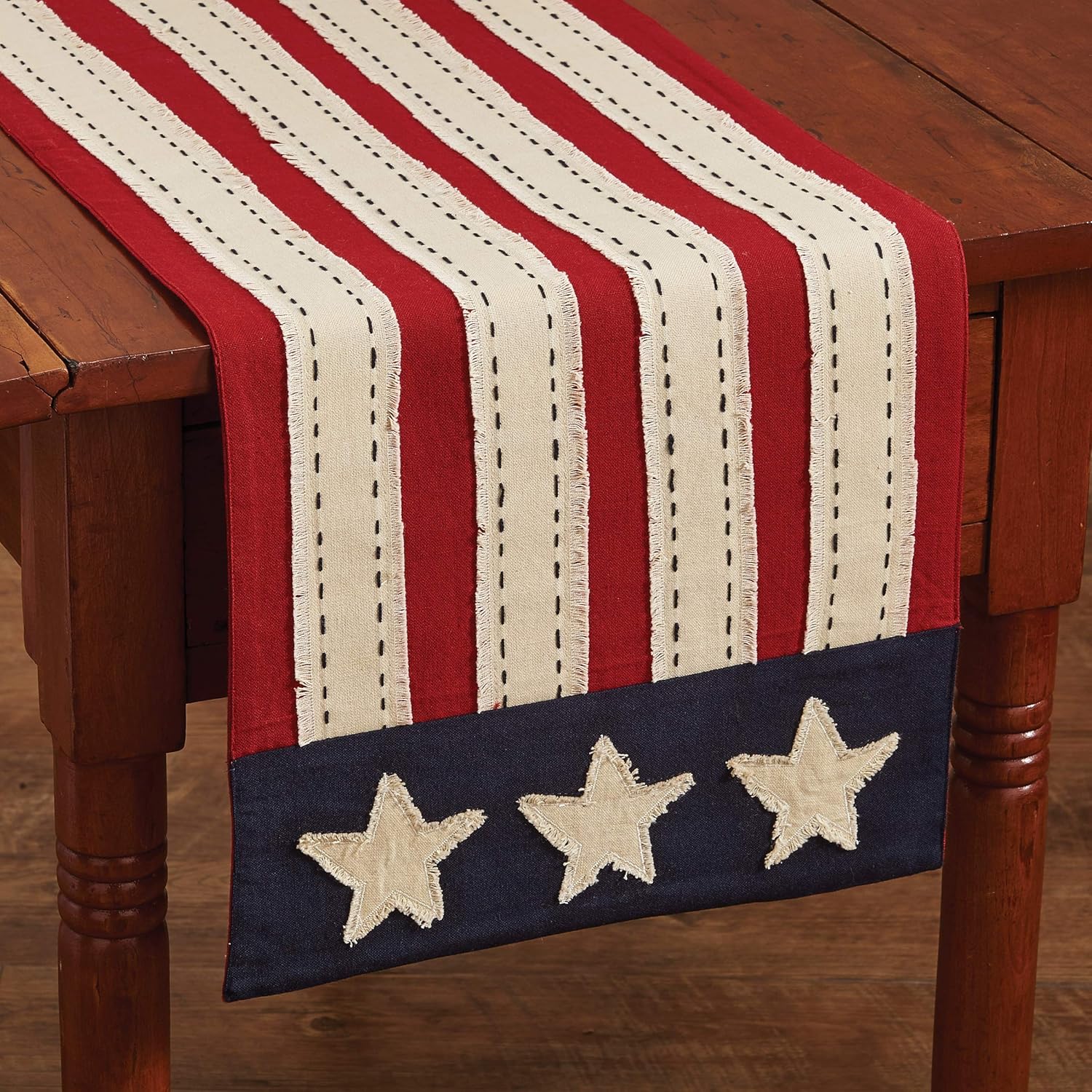 Park Designs 420-12 Star Spangled Tablerunner 13 X 36