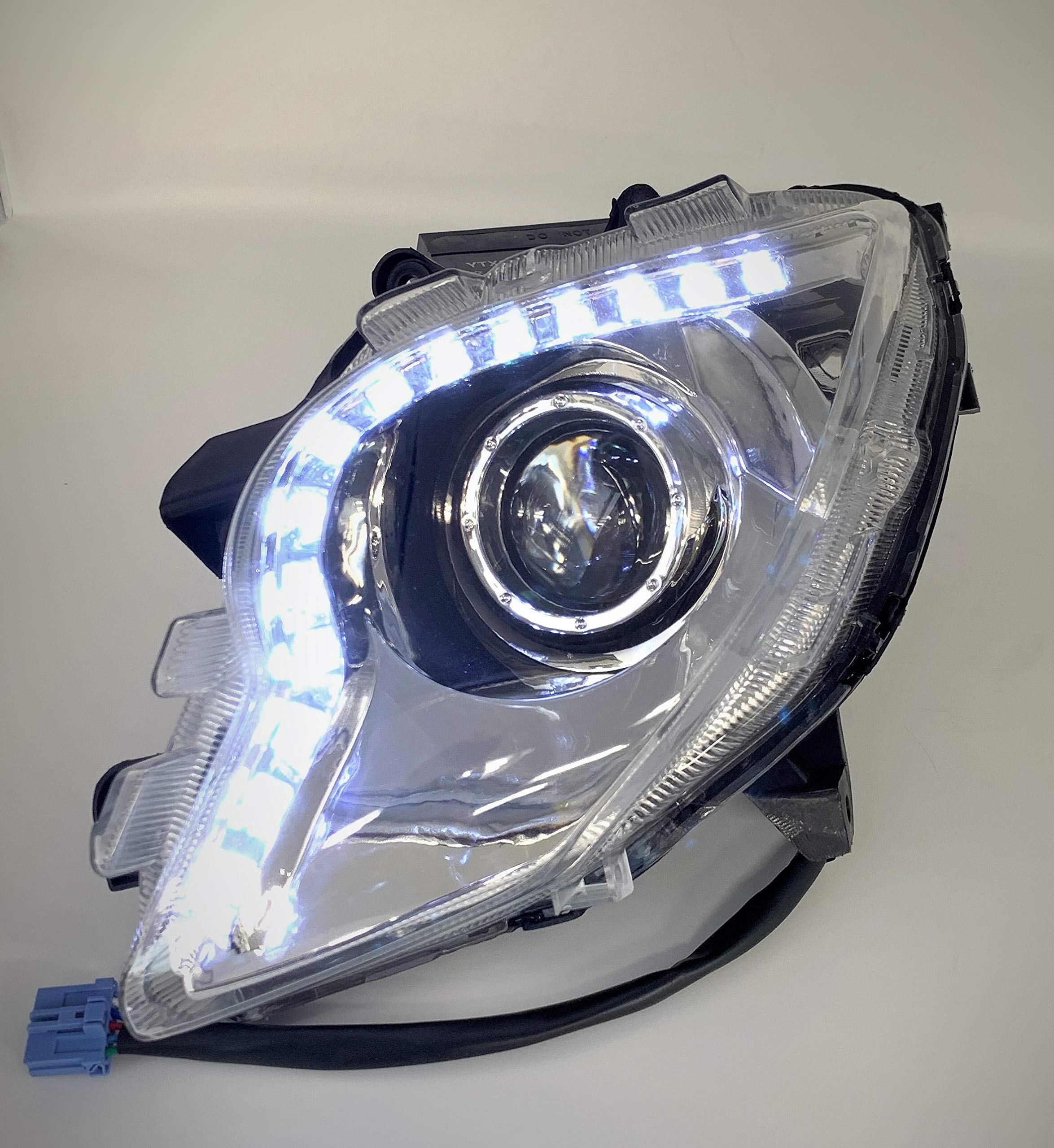 Amazon | T-PARTS (Tパーツ) フォルツァ MF10 白 LED アイライン