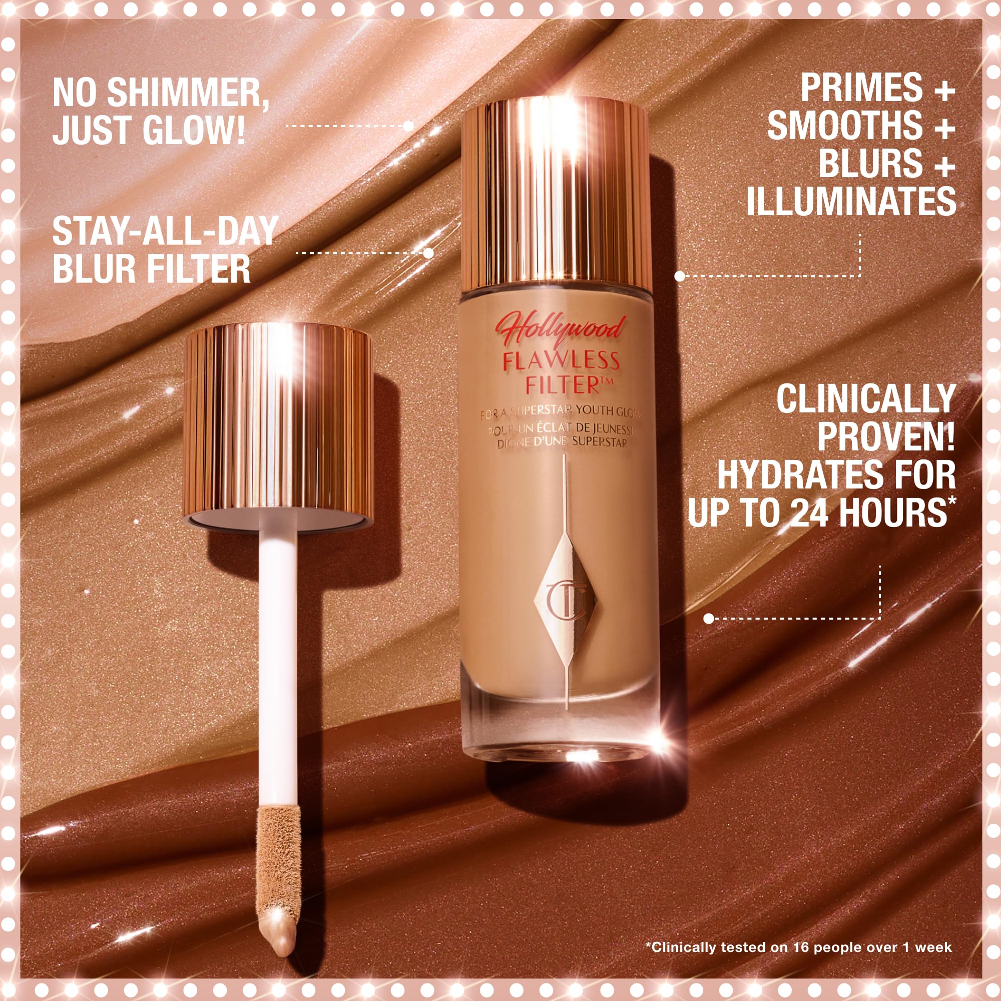 Charlotte Tilbury Hollywood Flawless Filter Illuminating Makeup Primer & Highlighter