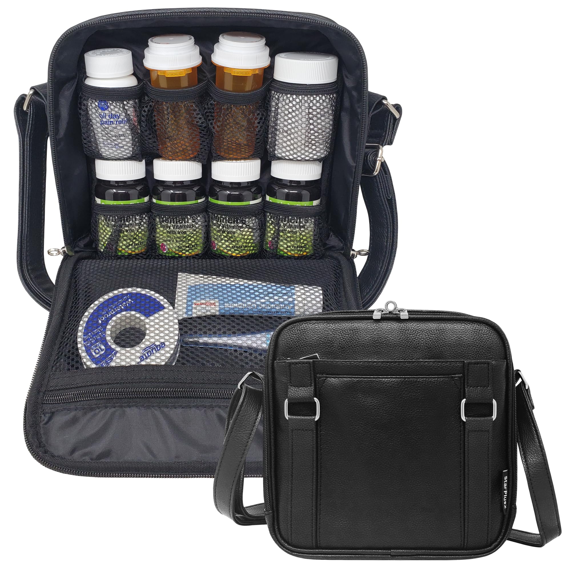 Amazon.com: StarPlus2 Medium 2-in-1 Pill Bottle Organizer