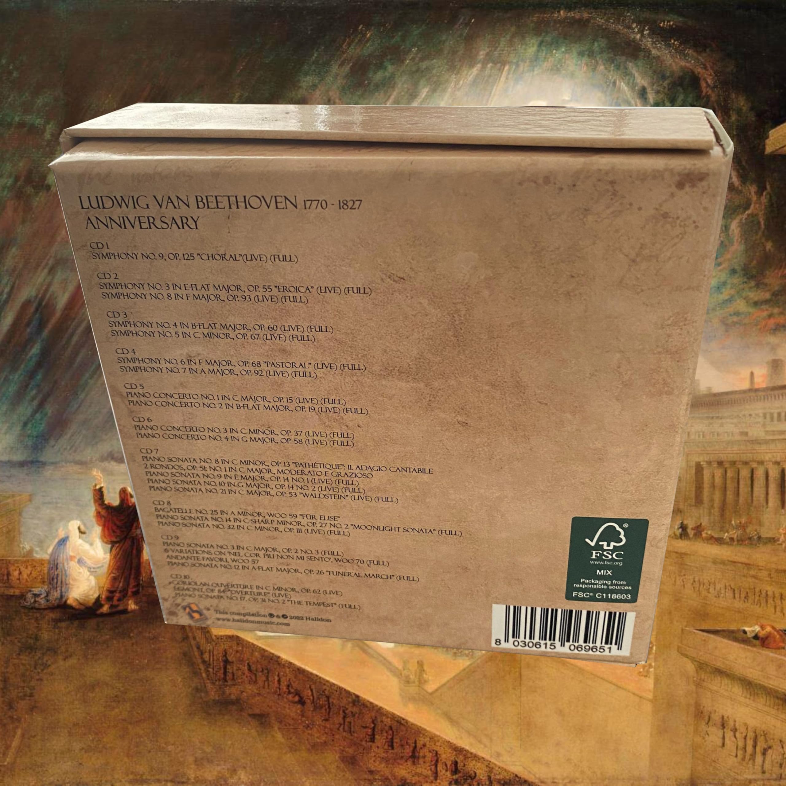 Beethoven Anniversary Symphonies, Sonate pour piano, Concerts de piano