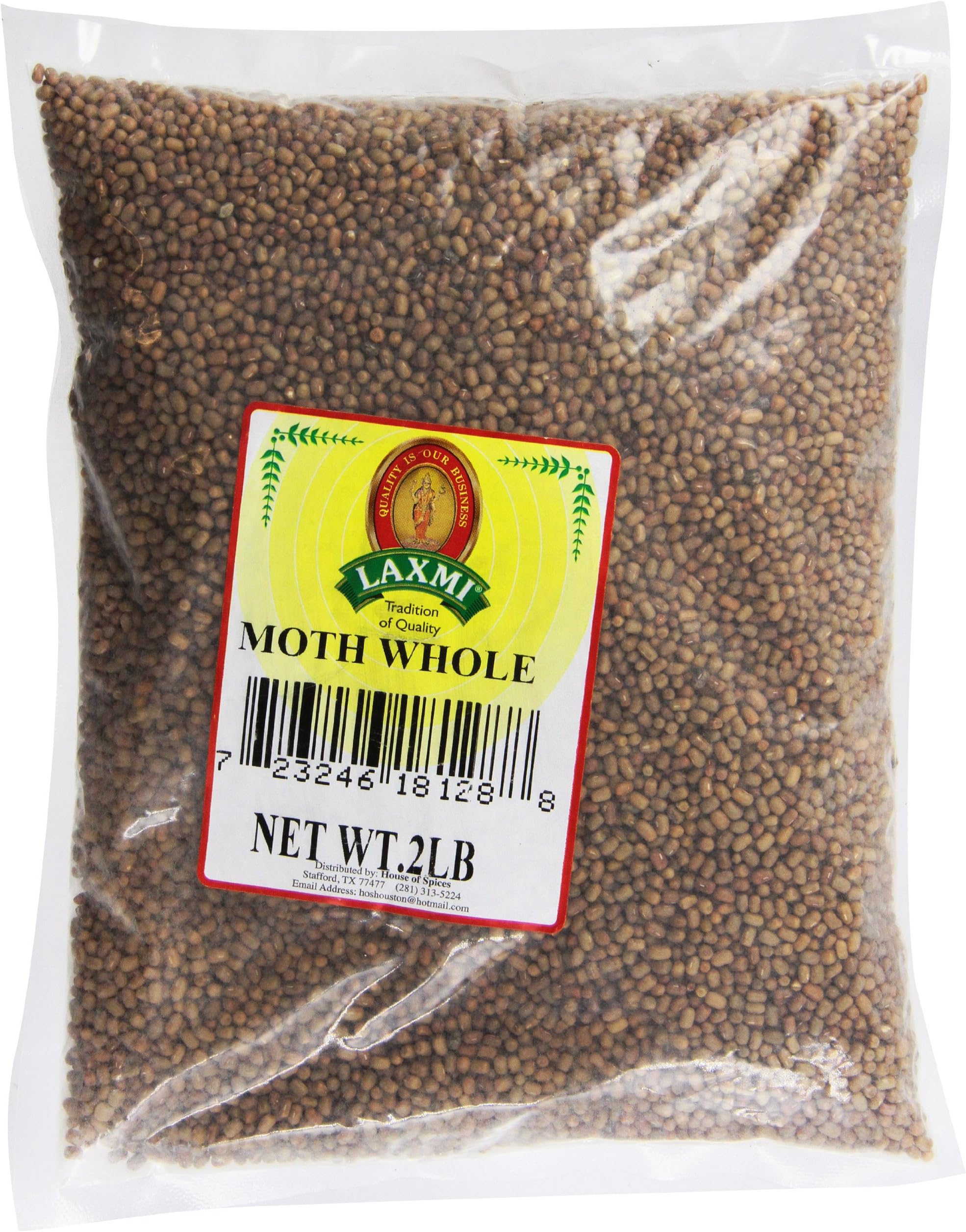 All-Natural Whole Moth Beans, 2 Pounds