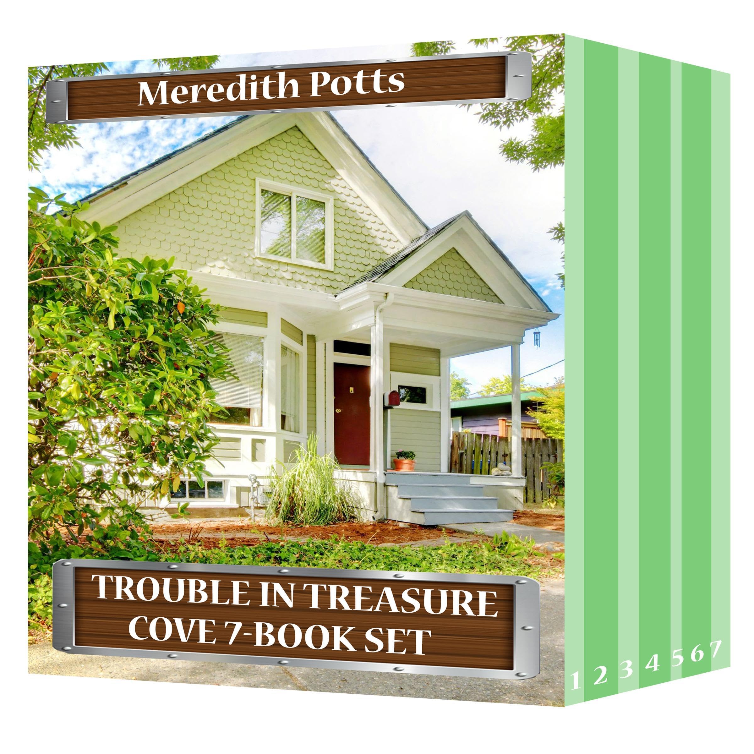 Trouble in Treasure Cove 7-Book Cozy Mystery Set