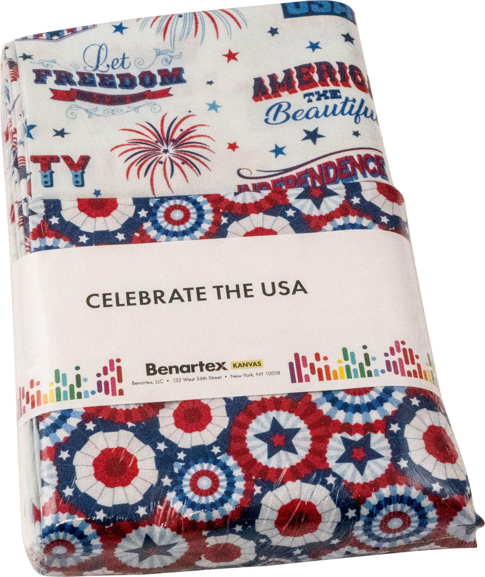 Benartex Assorted Kanvas Studio Celebrate The Usa 18 Fat Quarters