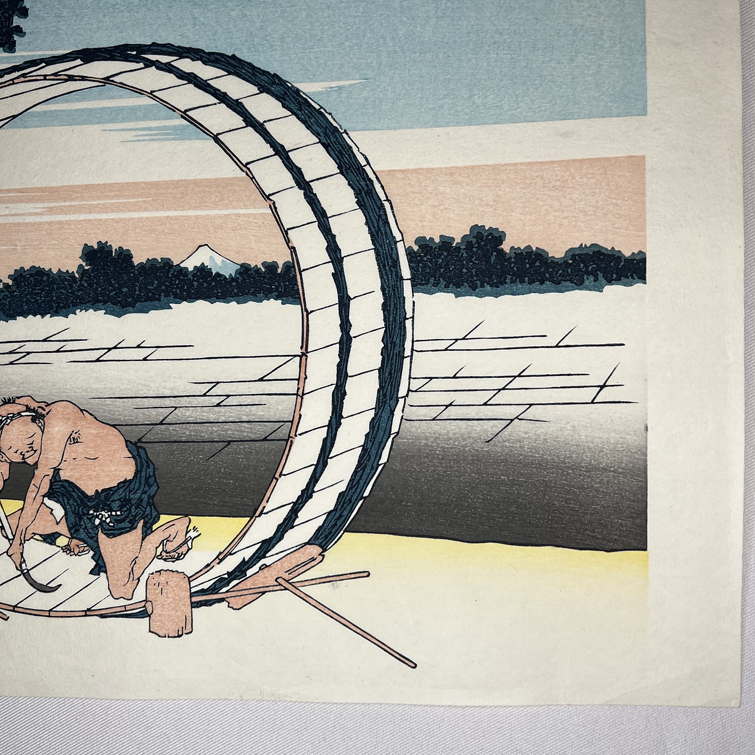 Amazon | 木版画 葛飾北斎 冨嶽三十六景 尾州不二見原 松崎啓三郎作品