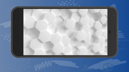 Quiet Geometric Hexagon Flow Sleep Music Screensaver for Fire TV – vue 3