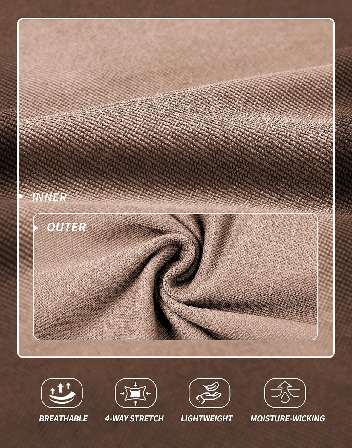 Pioneer Camp Sweat Shorts for Men 7" Inseam Cotton Athletic Casual Shorts with 4 Pockets for Gym Workout Lounge Summer Shorts - Image 5