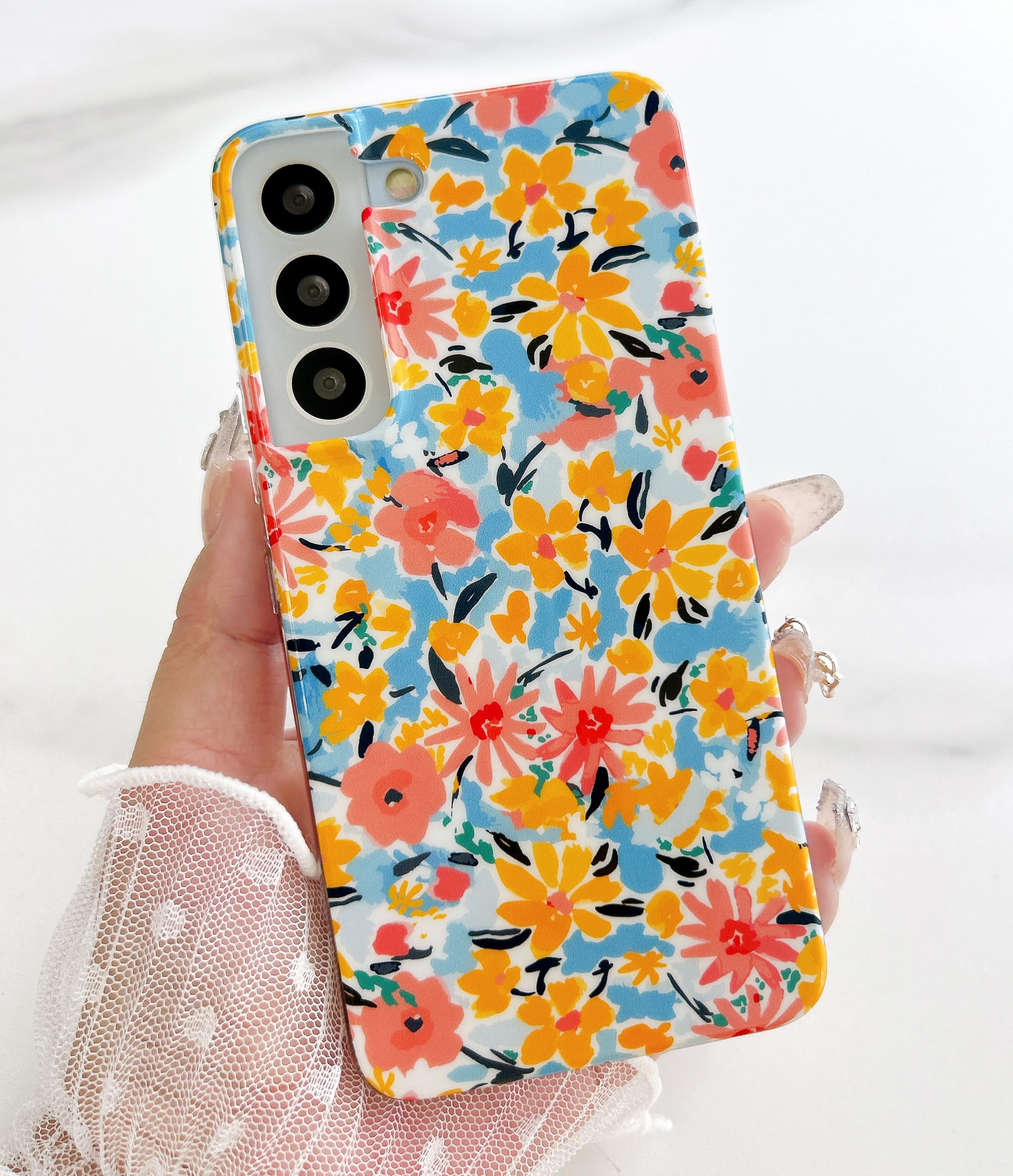 ACOCOBUY Custodia per Samsung Galaxy S22 5G Custodia Antiurto Galaxy