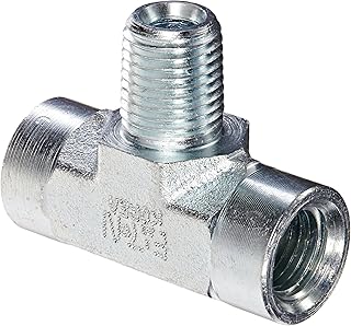 Eaton Aeroquip 2091-4-4S Steel Pipe Fitting, Branch Tee, 1/4