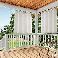 Vista 41 de Exclusive Home Curtains - Cortinas con ojales para interior y exterior, 2 paneles de cortina