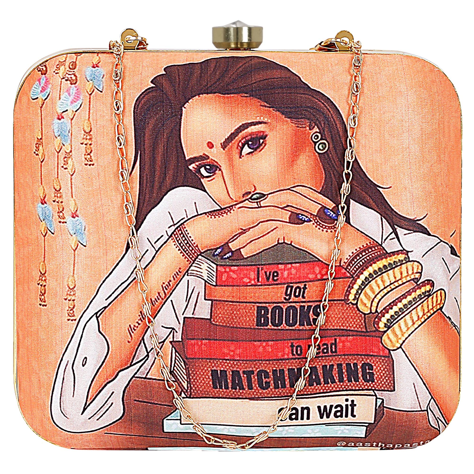mafs Printed Casual Clutch Bag for Women (Multicolour)-picture-42