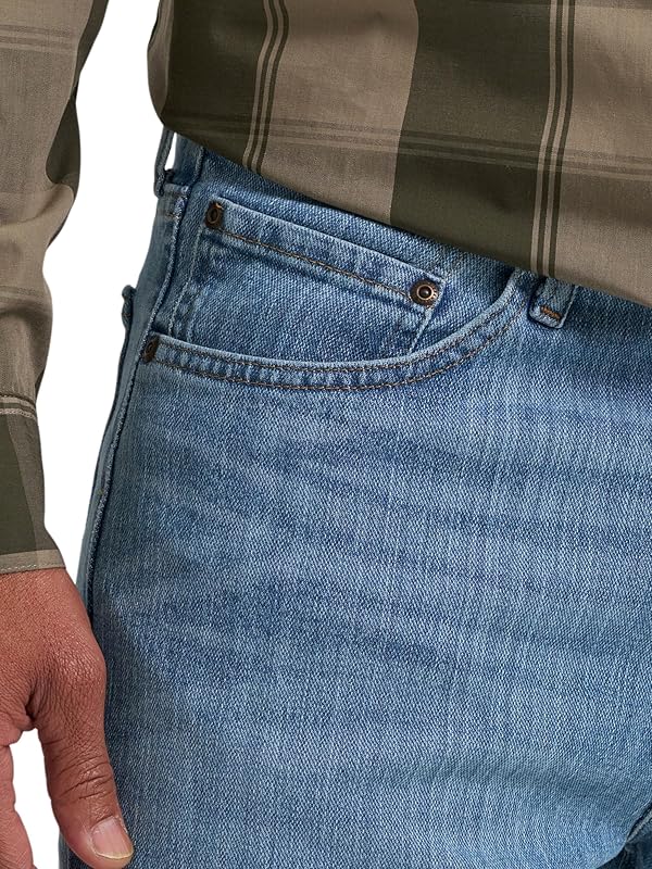Wrangler Authentics Men's Regular Fit Comfort Flex Waist Jean, Stonewash Flex, 48 x 30 by Wrangler Authentics - Image 7