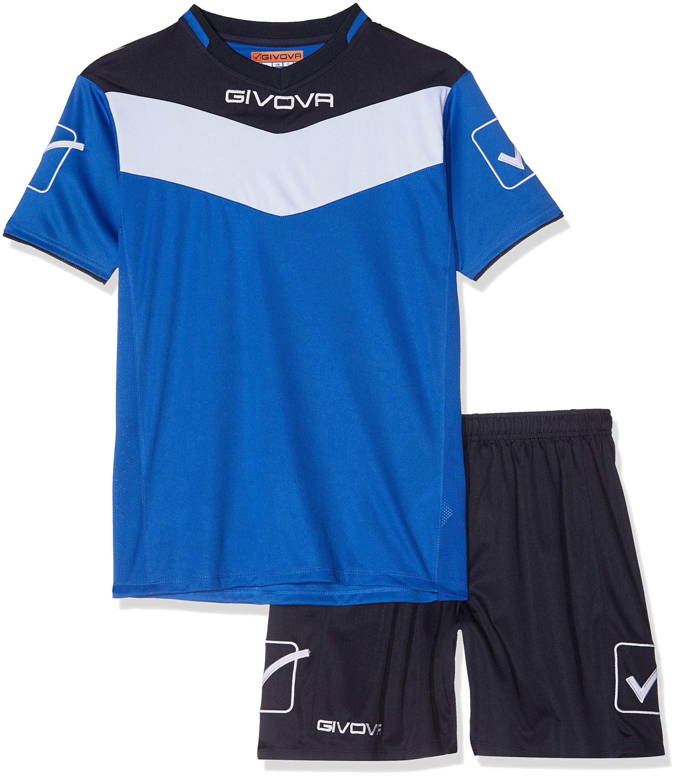 Givova, kit campo, azul/azul , 2XL