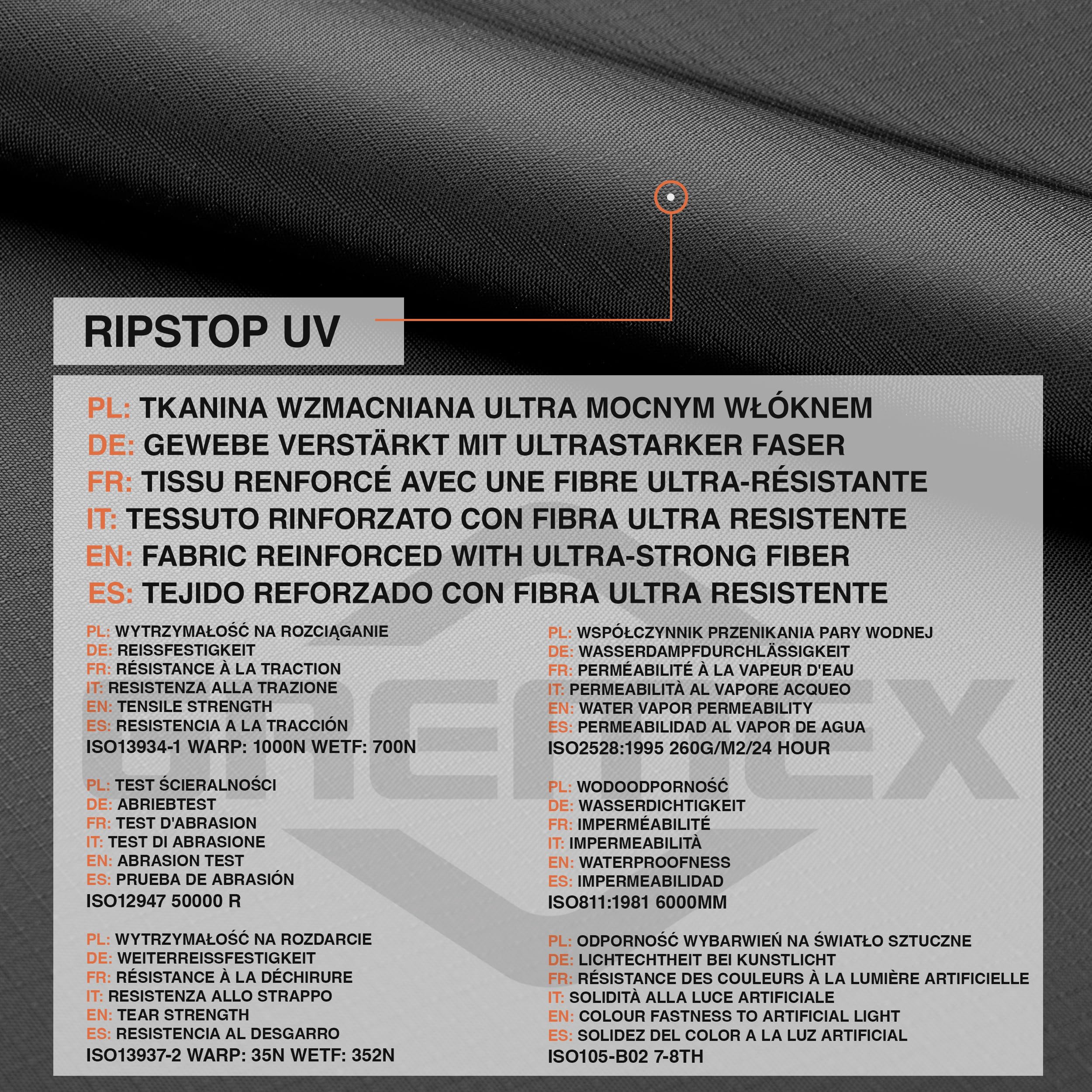 Pokrowiec na huśtawkę ogrodową 2-osobową – Wodoodporna osłona z wentylacją, rzepami i ściągaczem – Materiał Ripstop odporny na UV i wiatr – 195×150×155 cm