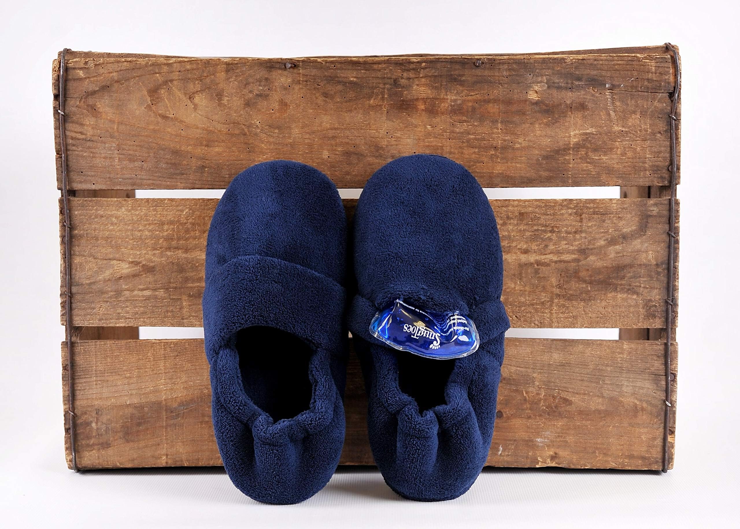 mens microwave heated slippers