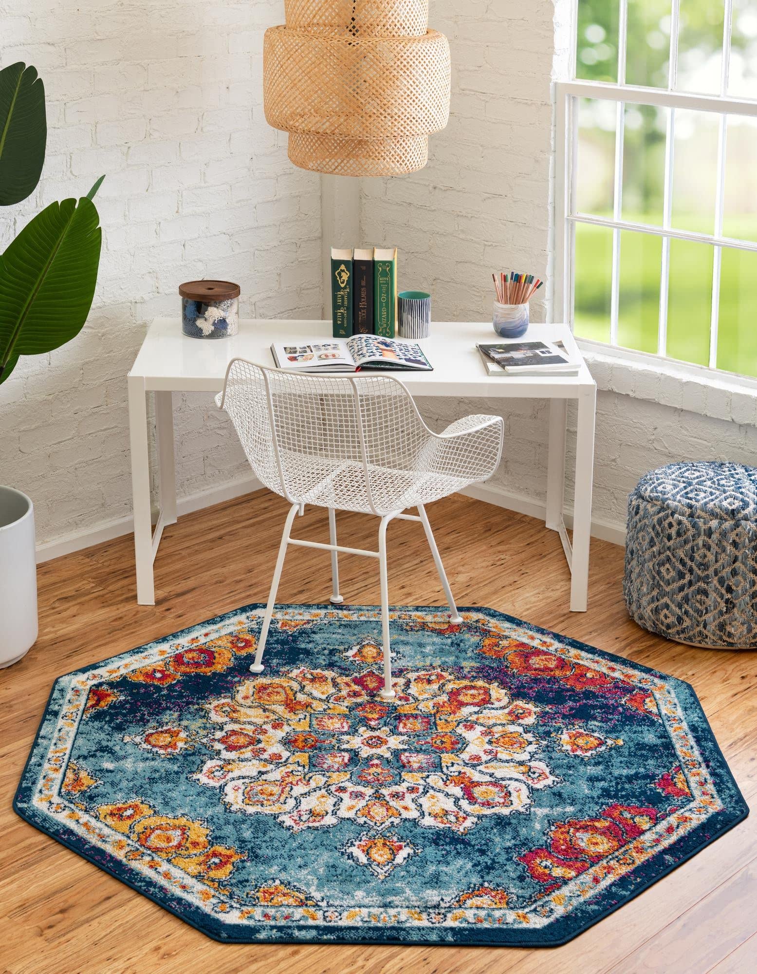 Amazon.com: Unique Loom Parker Collection Area Rug - Kokulu (5' 1