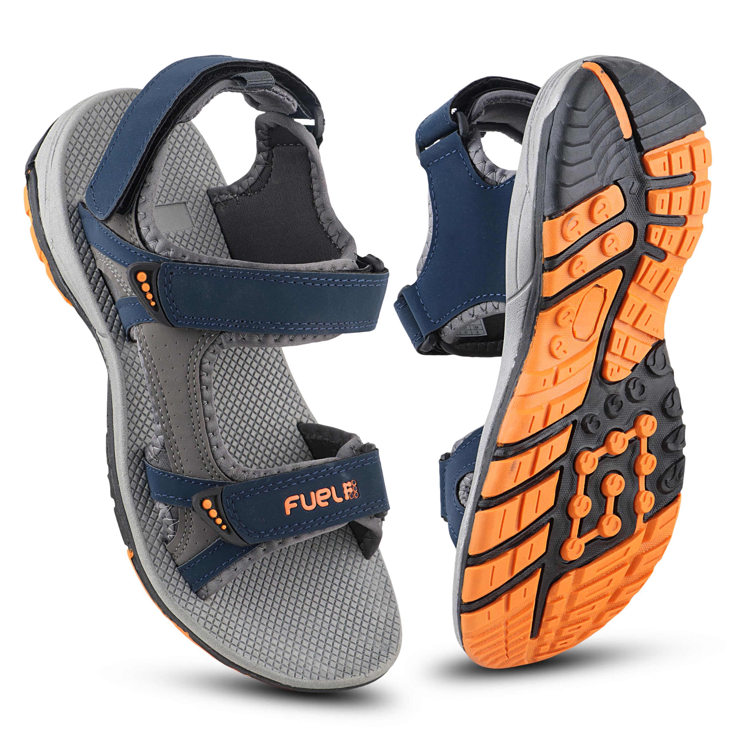 FUEL Splendor Sandals & Floaters for Mens & Boys Comfortable & Lightweight Dailywear, Anti-Skid Flexible & Breathable for Running, Walking Stylish Casual Sandal for Outdoor Footwear For Gents (B0D2Y3NH53) Amazon Price History, Amazon Price Tracker